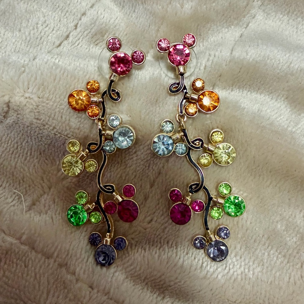 Baublebar Mickey Christmas Lights Earrings